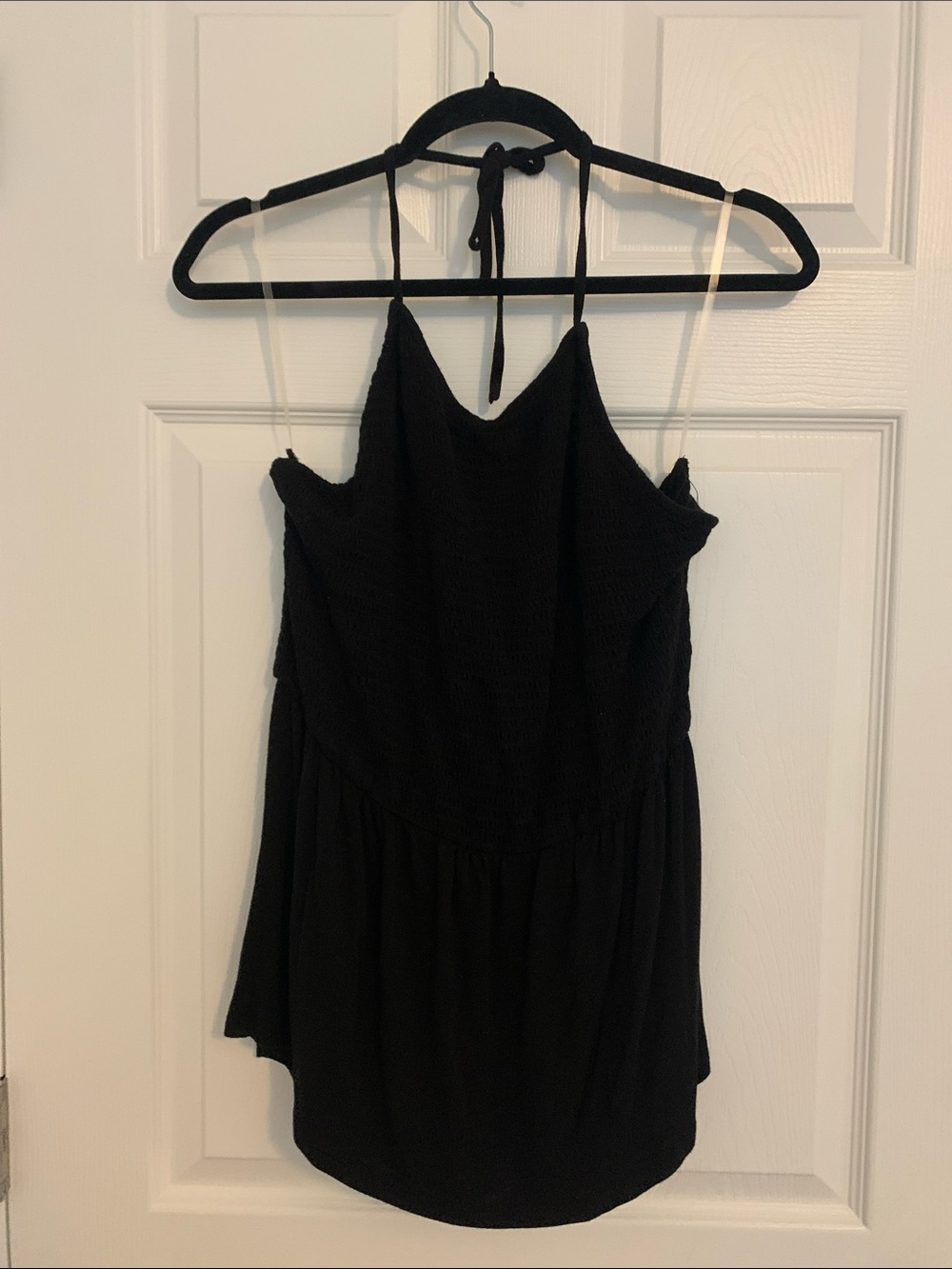Maurices Black Sleeveless Halter Top